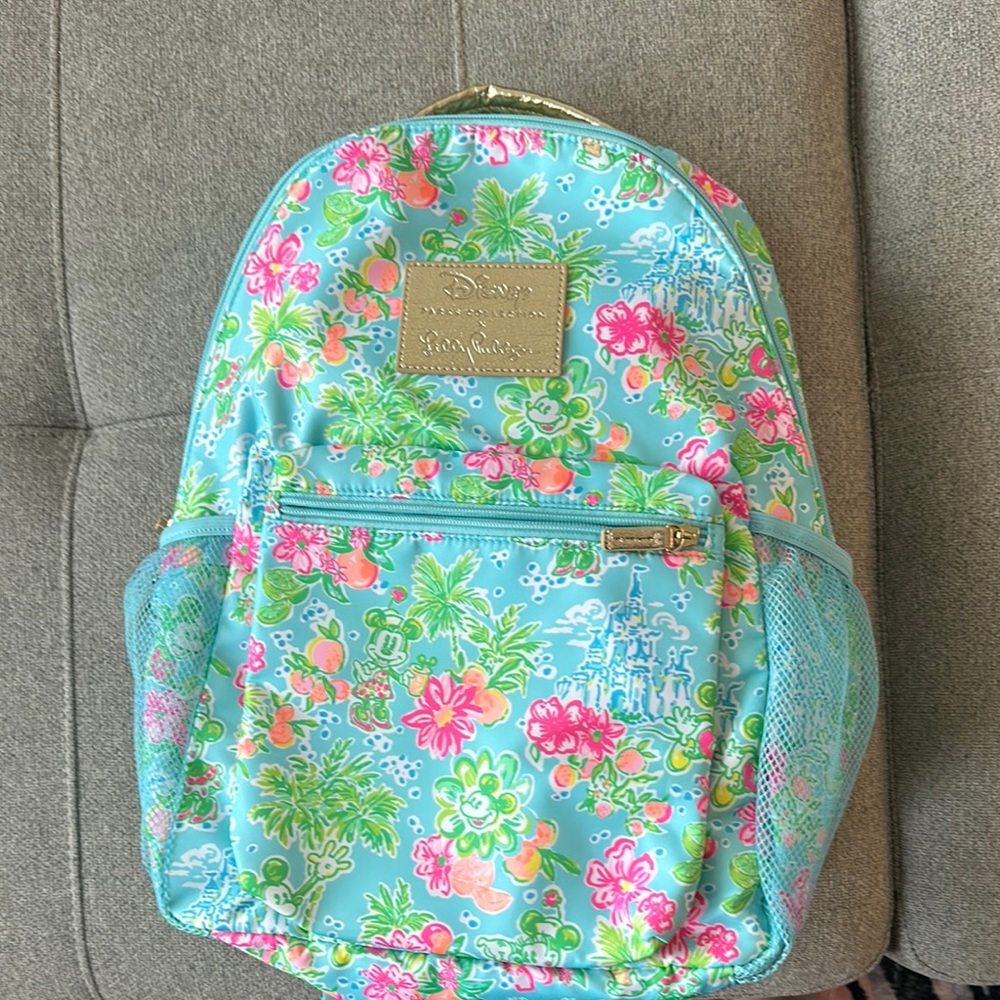 Lilly Pulitzer Floral Backpack